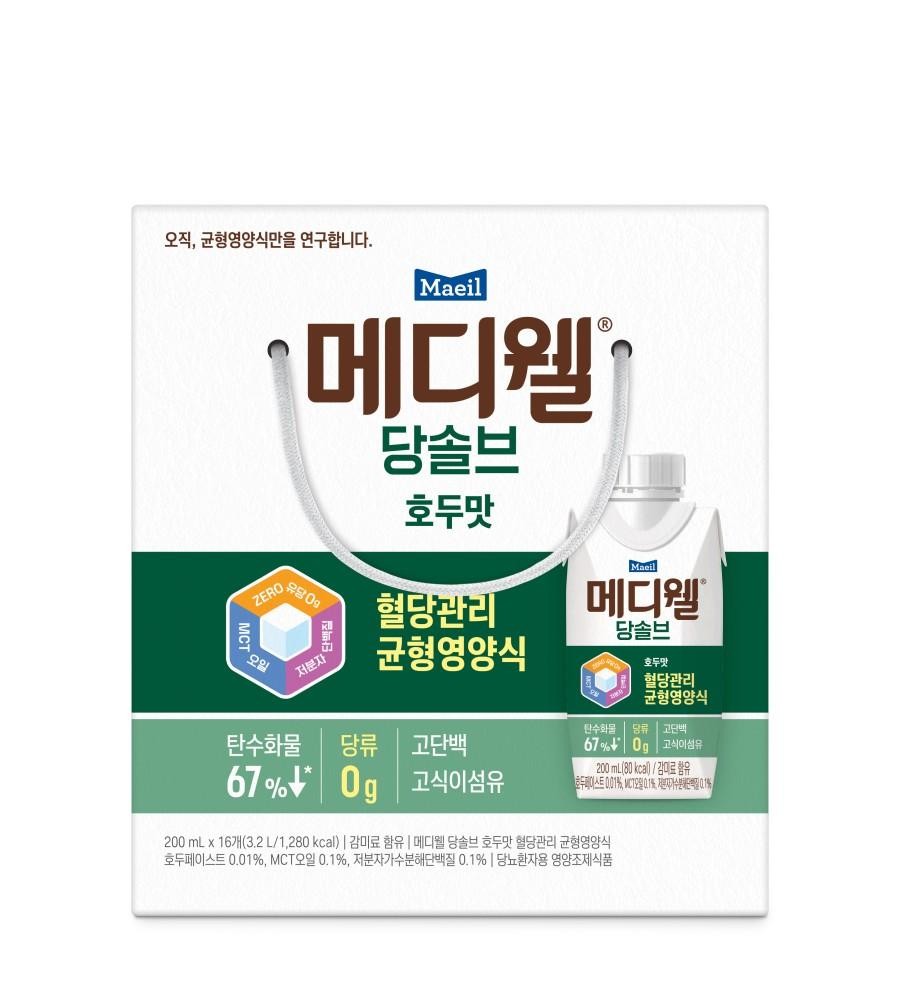 메디웰 당솔브 호두맛 200ml 16입