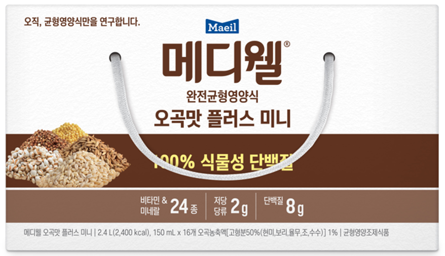 메디웰 오곡맛플러스 미니 150ml 16입